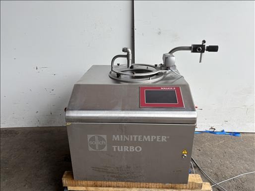 Sollich Minitemper Turbo MT150 Chocolate tempering machine - Equipamento de processamento de alimentos: foto 1 Sollich Minitemper Turbo MT150 Chocolate tempering machine - Equipamento de processamento de alimentos: foto 1