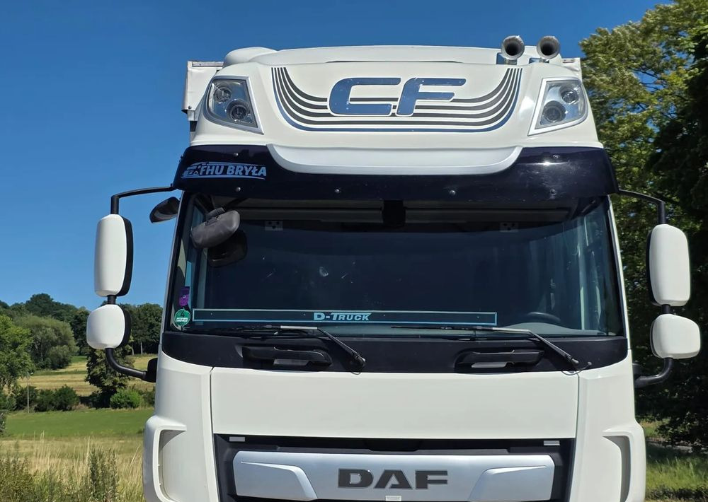 DAF CF290/CF320/FIRANKA/WINDA DHOLLANDIA / E6/JEDEN WŁAŚCICIEL/SPROWADZONY/22PALETY/2019/PODNOSZONY DACH/ JAK NOWY - Camião de lona: foto 4 DAF CF290/CF320/FIRANKA/WINDA DHOLLANDIA / E6/JEDEN WŁAŚCICIEL/SPROWADZONY/22PALETY/2019/PODNOSZONY DACH/ JAK NOWY - Camião de lona: foto 4