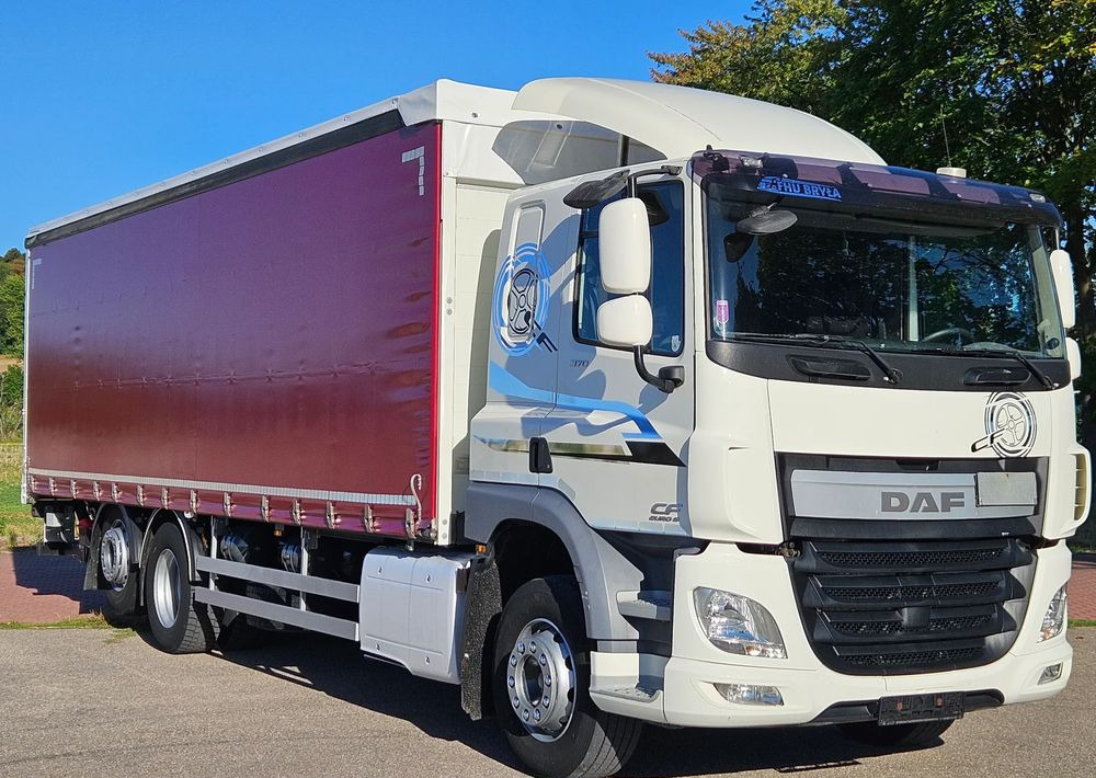 DAF CF370/410/BURTO-FIRANKA/RETARDER/WINDA/OŚ SKRĘTNA-PODNOSZONA/E6/SPROWADZONY/20PALET/BURTO-FIRANKA - Camião de lona: foto 2 DAF CF370/410/BURTO-FIRANKA/RETARDER/WINDA/OŚ SKRĘTNA-PODNOSZONA/E6/SPROWADZONY/20PALET/BURTO-FIRANKA - Camião de lona: foto 2