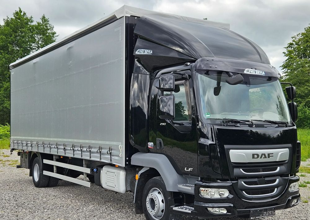 DAF LF 290 / WINDA / 16TON DMC / FIRANKA / AUTOMAT / JEDEN WŁAŚCICIE / EURO 6 / 2019 / SPROWADZONY / 20PALET / NISKI PRZEBIEG / DUŻA ŁADOWNOŚĆ / JAK NOWY - Camião de lona: foto 1 DAF LF 290 / WINDA / 16TON DMC / FIRANKA / AUTOMAT / JEDEN WŁAŚCICIE / EURO 6 / 2019 / SPROWADZONY / 20PALET / NISKI PRZEBIEG / DUŻA ŁADOWNOŚĆ / JAK NOWY - Camião de lona: foto 1