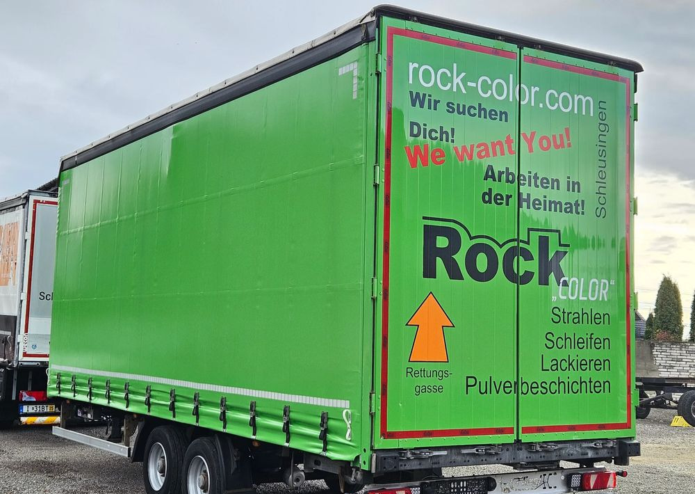 Fliegl PRZYCZEPA CIĘŻAROWA / TANDEM / 2 OSIE / 18 PALET / GÓRNY REGULOWANY SPRZĘG / 10500DMC / 7 TON ŁADOWNOŚĆ - Reboque de lona: foto 4 Fliegl PRZYCZEPA CIĘŻAROWA / TANDEM / 2 OSIE / 18 PALET / GÓRNY REGULOWANY SPRZĘG / 10500DMC / 7 TON ŁADOWNOŚĆ - Reboque de lona: foto 4