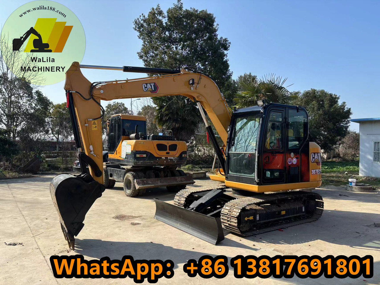 CAT 307E Caterpillar 307E2 - Mini escavadeira: foto 4 CAT 307E Caterpillar 307E2 - Mini escavadeira: foto 4