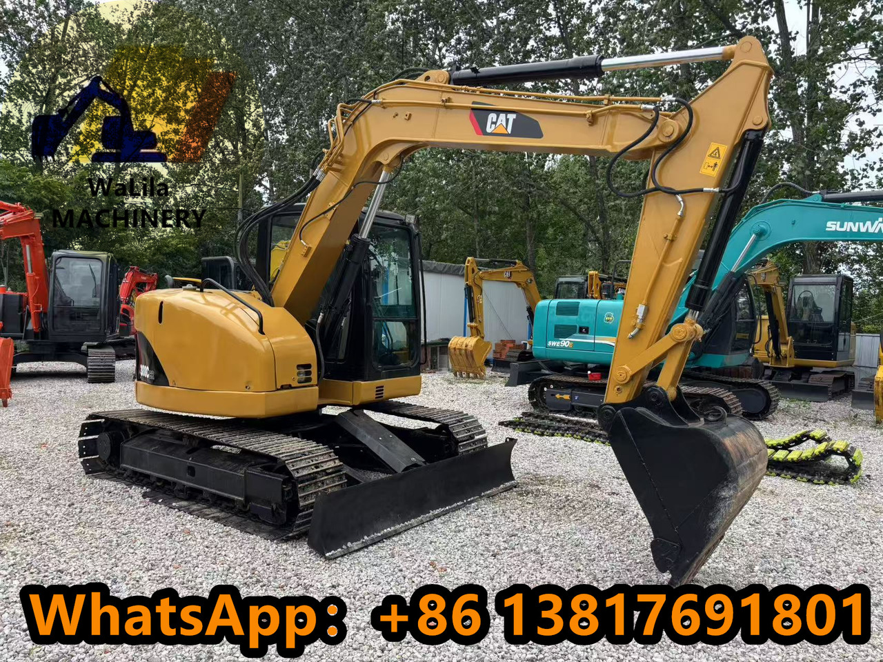 Mini escavadeira CAT CAT 308CCR: foto 7