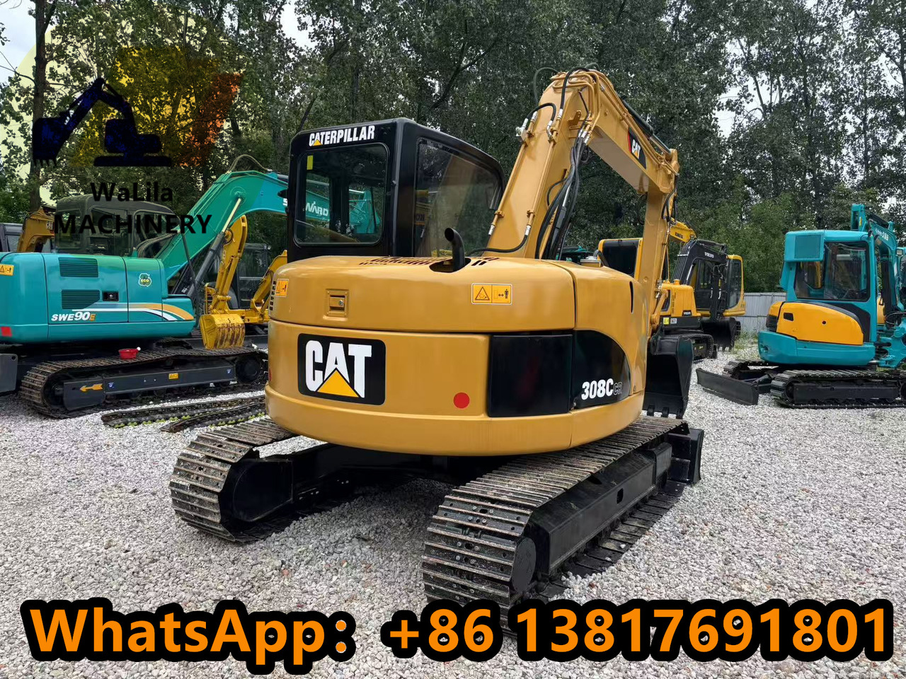 Mini escavadeira CAT CAT 308CCR: foto 6