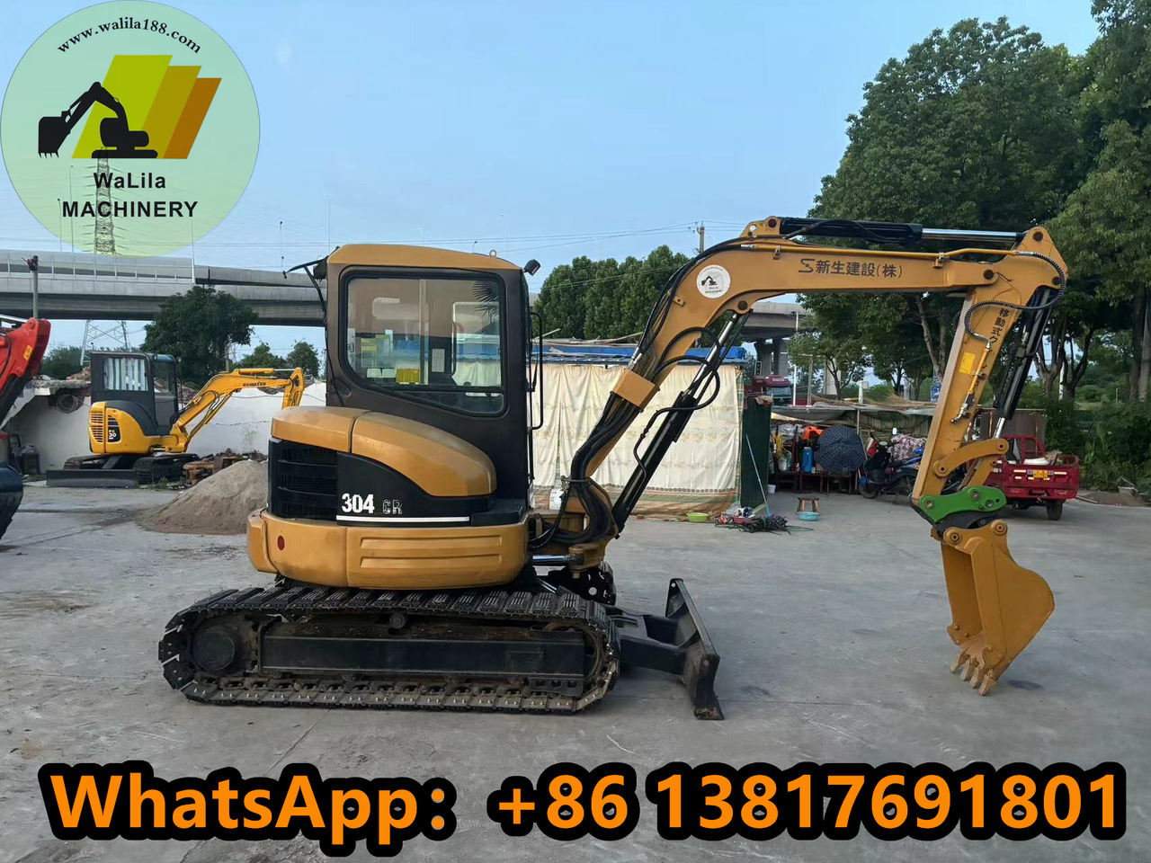 CATERPILLAR 304CCR - Mini escavadeira: foto 1 CATERPILLAR 304CCR - Mini escavadeira: foto 1