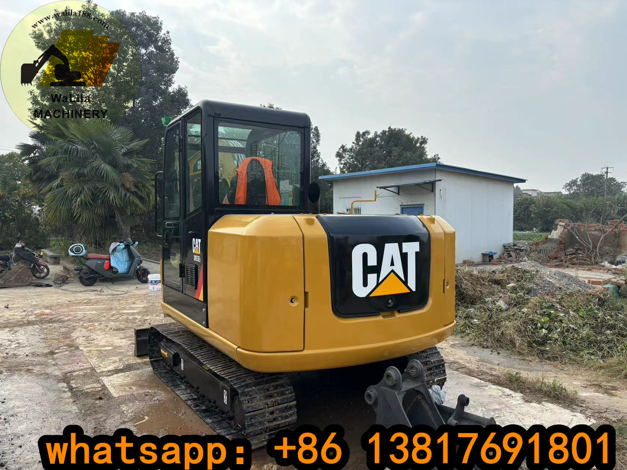 Mini escavadeira CATERPILLAR Caterpillar 305.5E excavator imported from Japan [ Good ]: foto 7