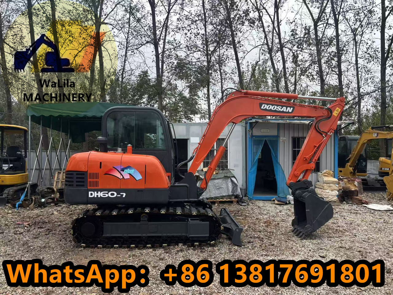 DOOSAN DH60-7 - Mini escavadeira: foto 1 DOOSAN DH60-7 - Mini escavadeira: foto 1