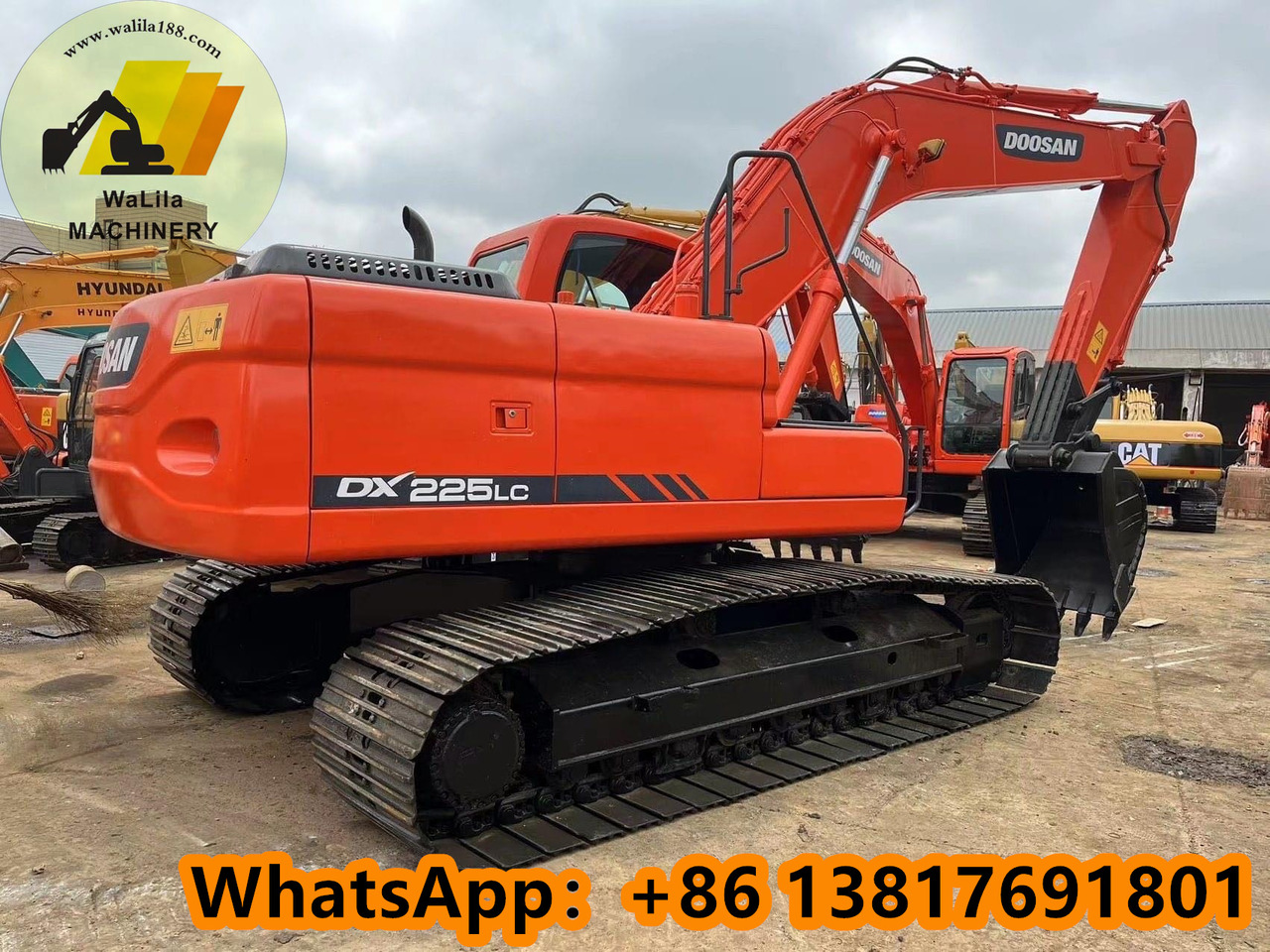 DOOSAN DX225 - Escavadora de rastos: foto 1 DOOSAN DX225 - Escavadora de rastos: foto 1