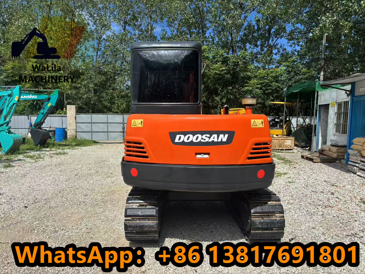 Doosan DH 55-7 DH55 (Good) - Mini escavadeira: foto 3 Doosan DH 55-7 DH55 (Good) - Mini escavadeira: foto 3