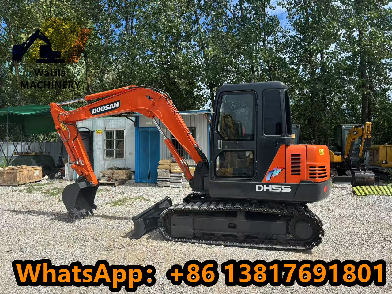 Doosan DH 55-7 DH55 (Good) - Mini escavadeira: foto 1 Doosan DH 55-7 DH55 (Good) - Mini escavadeira: foto 1