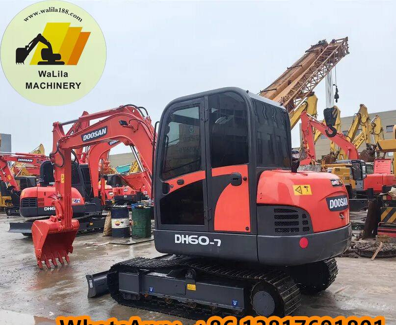 Doosan DH 60-7 - Mini escavadeira: foto 5 Doosan DH 60-7 - Mini escavadeira: foto 5
