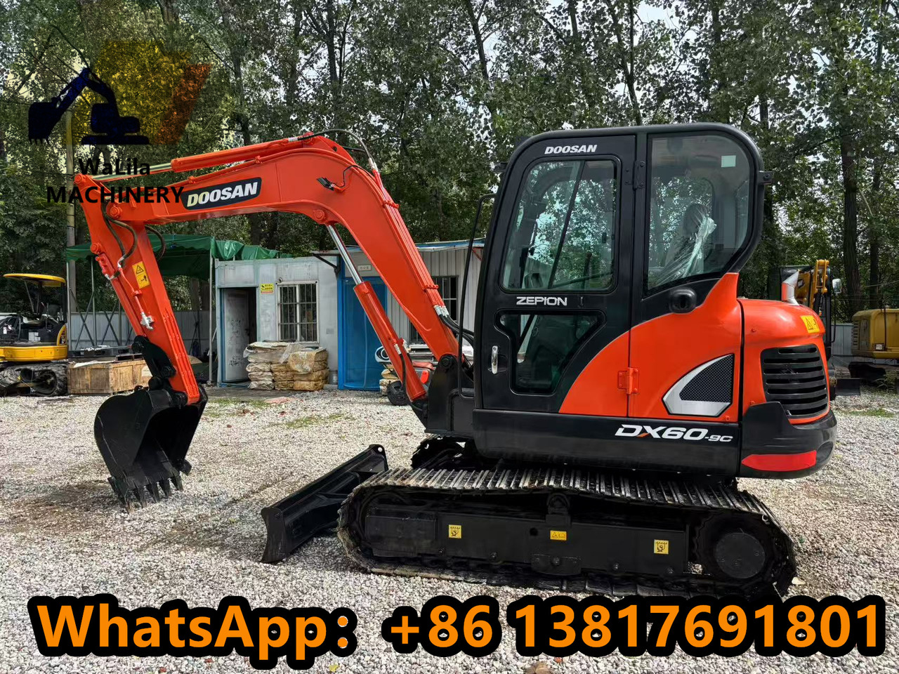 Doosan DX 60 - Mini escavadeira: foto 5 Doosan DX 60 - Mini escavadeira: foto 5