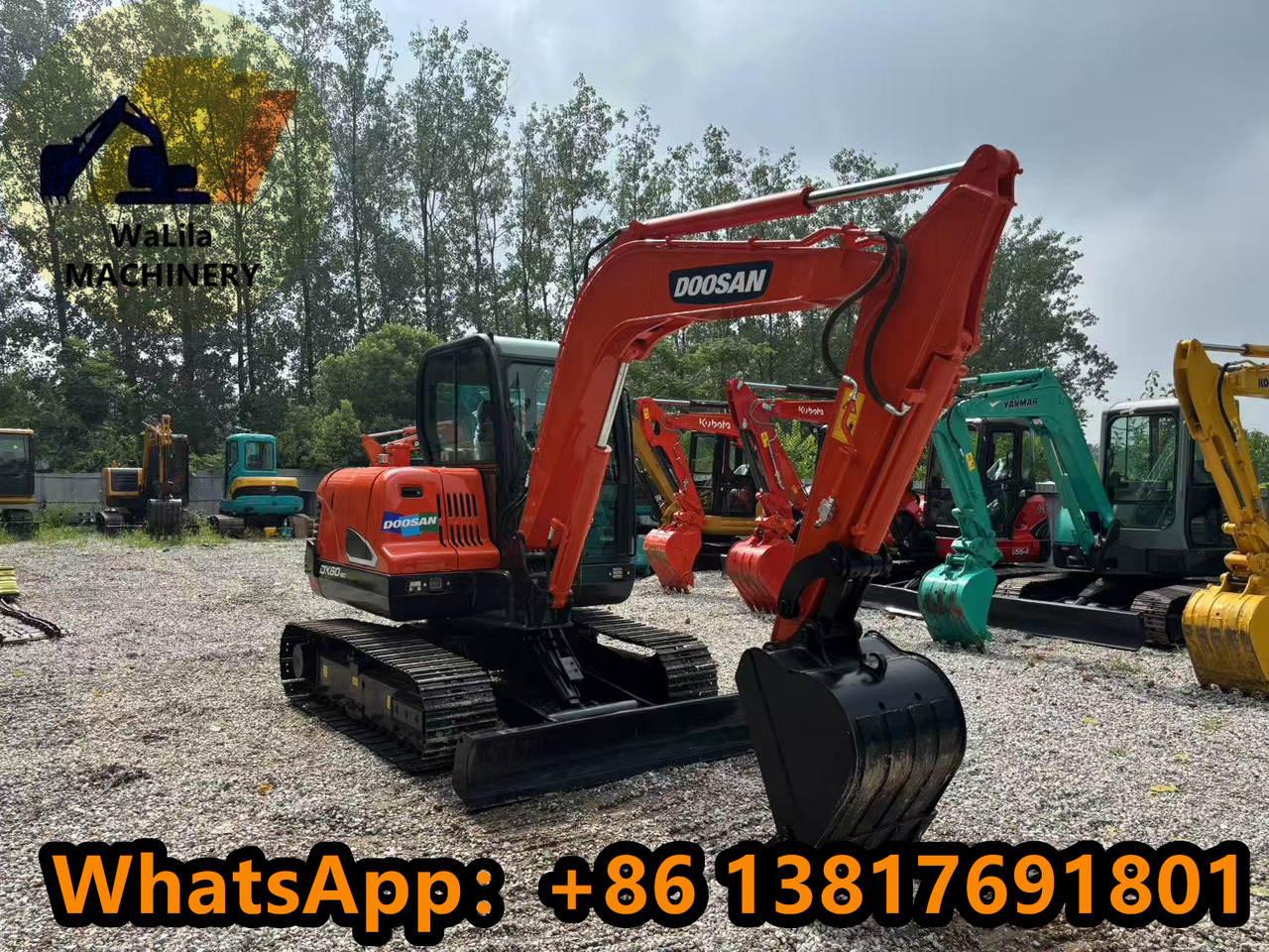 Doosan DX 60 - Mini escavadeira: foto 2 Doosan DX 60 - Mini escavadeira: foto 2