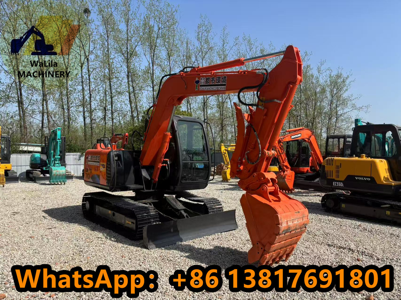 HITACHI Zx70 - Mini escavadeira: foto 4 HITACHI Zx70 - Mini escavadeira: foto 4