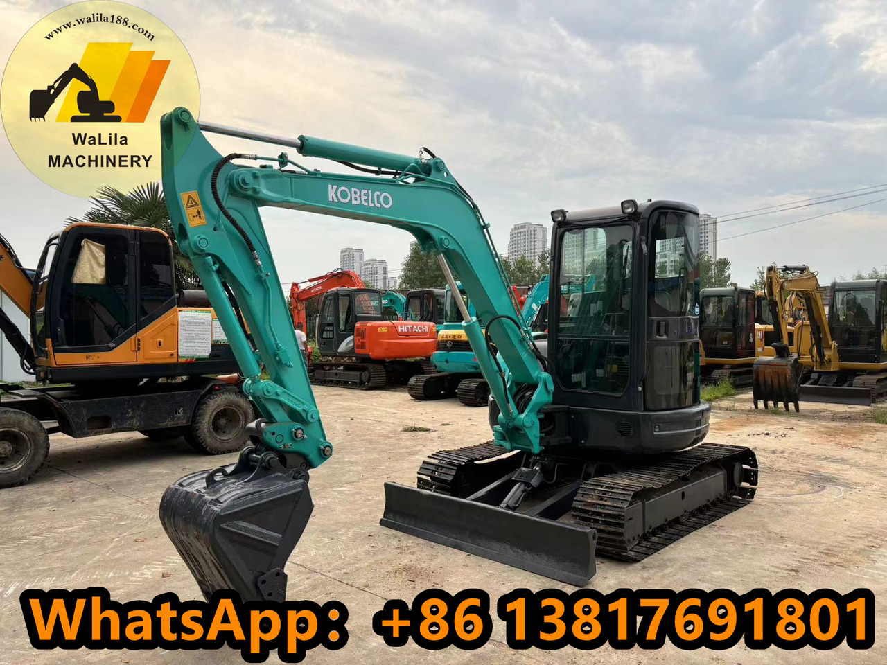 Mini escavadeira KOBELCO SK55: foto 7