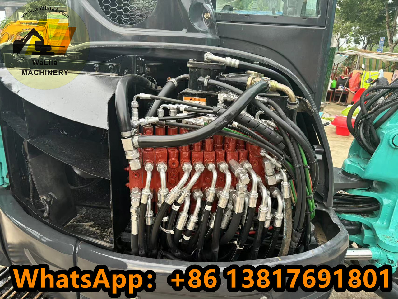 Mini escavadeira KOBELCO SK55: foto 6
