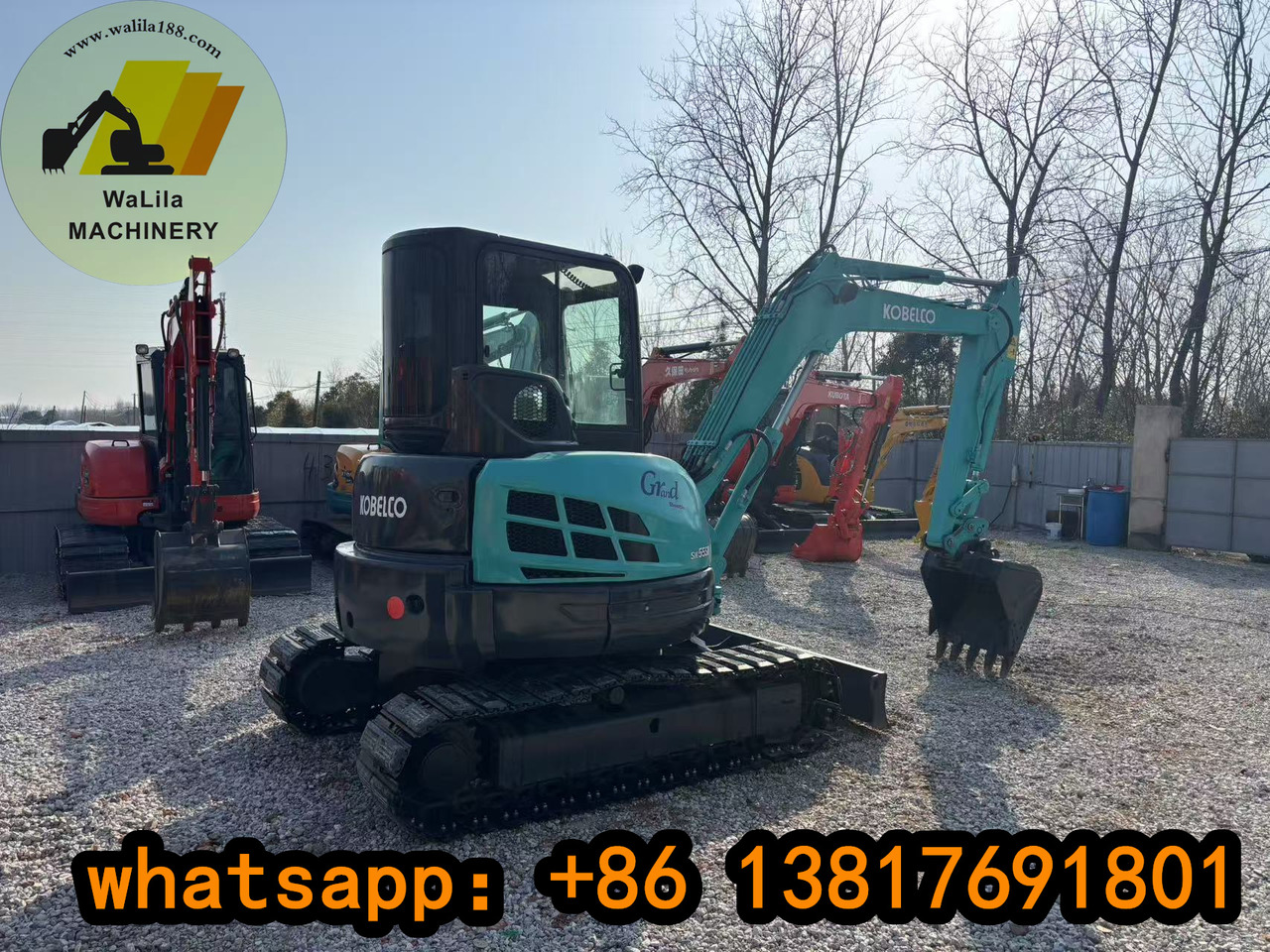 KOBELCO SK55 - Mini escavadeira: foto 5 KOBELCO SK55 - Mini escavadeira: foto 5