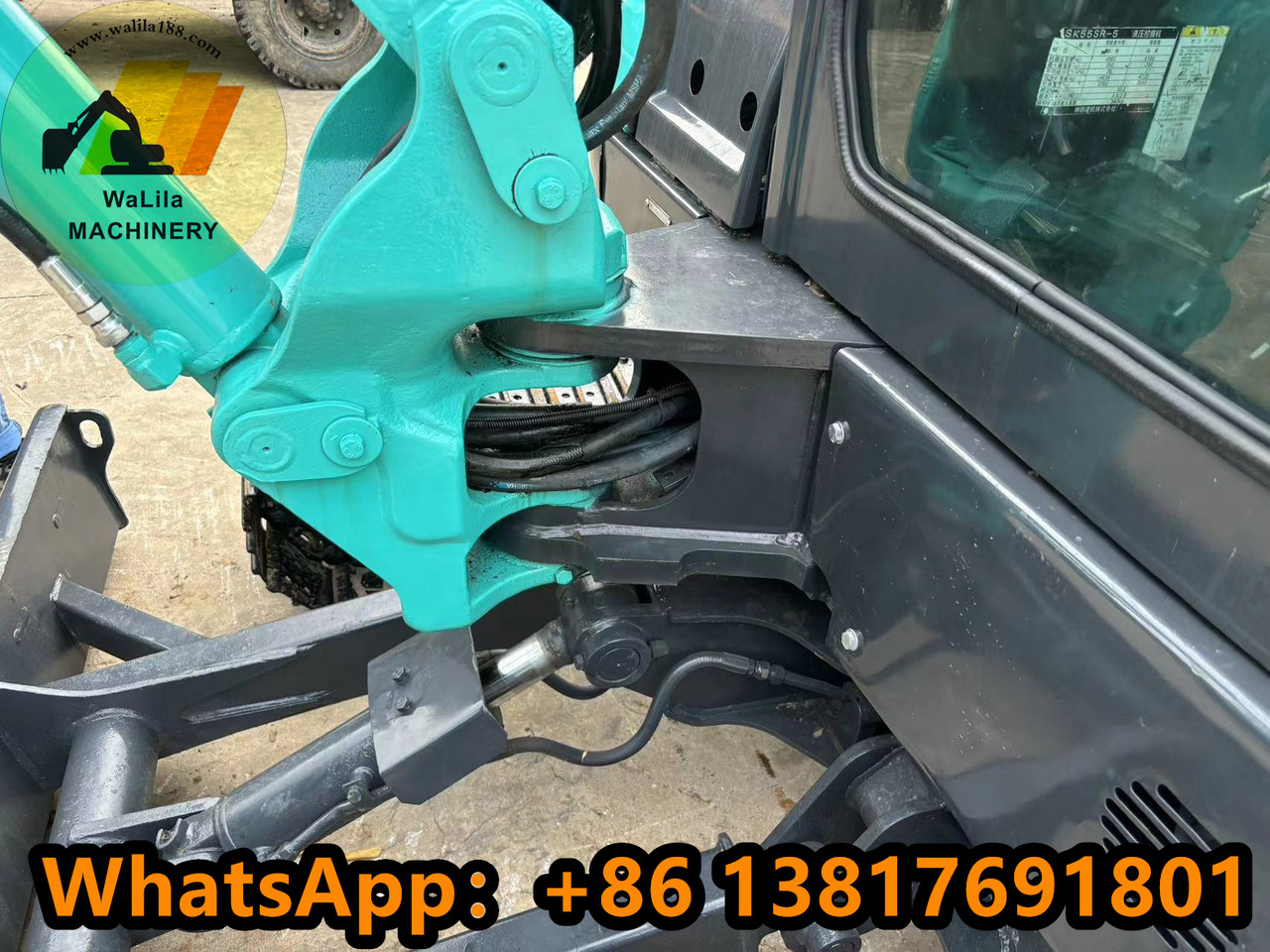 KOBELCO SK55 - Mini escavadeira: foto 5 KOBELCO SK55 - Mini escavadeira: foto 5