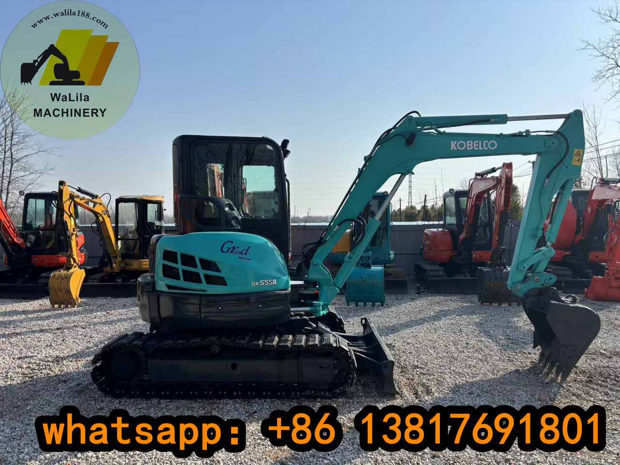 KOBELCO sk55 - Mini escavadeira: foto 1 KOBELCO sk55 - Mini escavadeira: foto 1