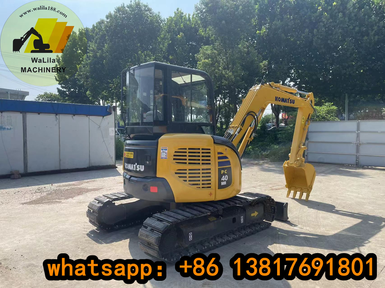 KOMATSU PC 40 MR-3 - Mini escavadeira: foto 3 KOMATSU PC 40 MR-3 - Mini escavadeira: foto 3