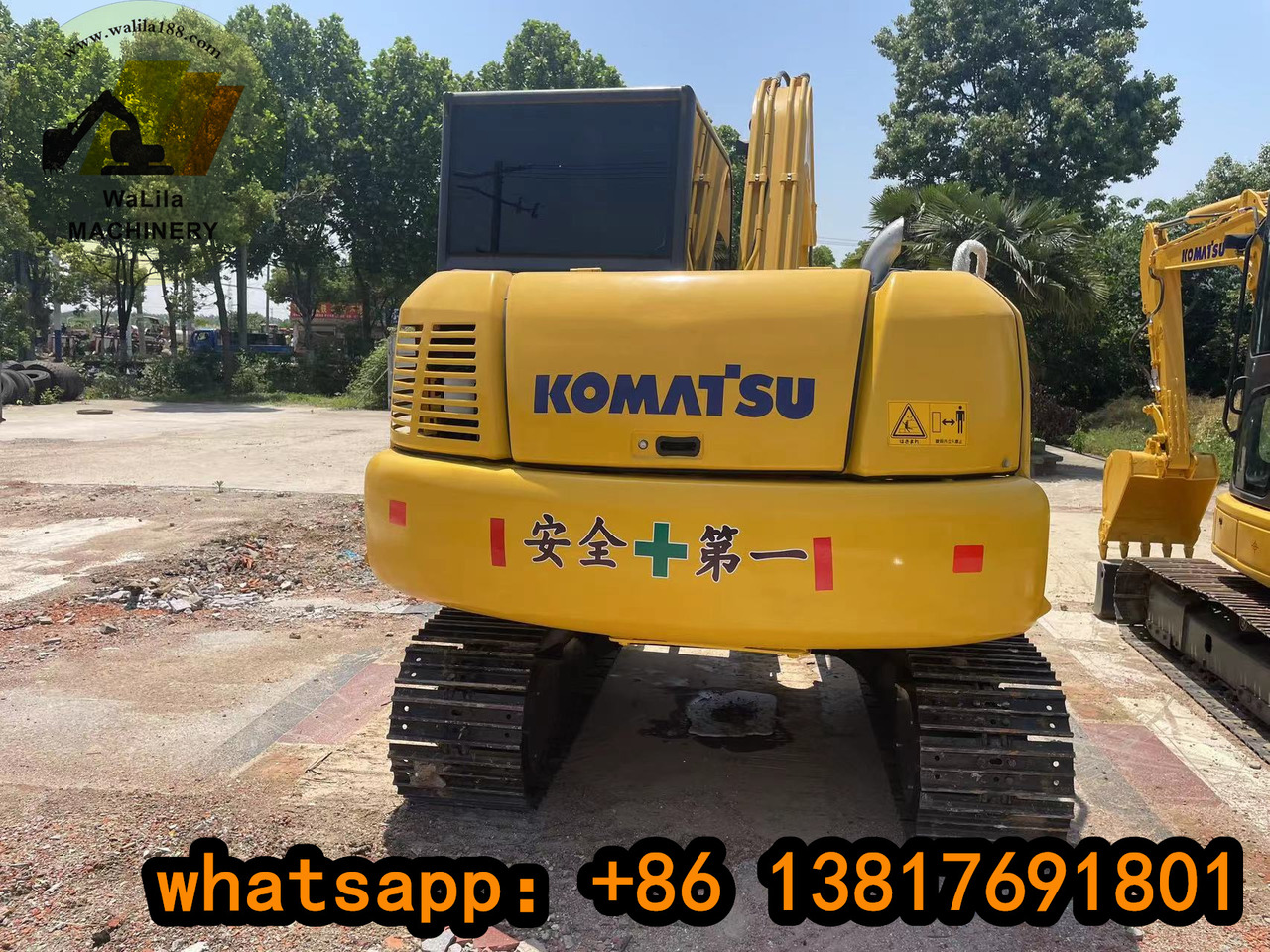 KOMATSU PC 70-8 - Mini escavadeira: foto 4 KOMATSU PC 70-8 - Mini escavadeira: foto 4