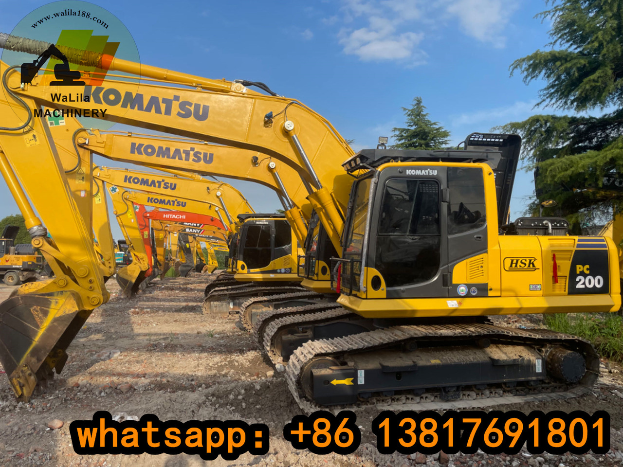 KOMATSU PC200-8 - Escavadora de rastos: foto 1 KOMATSU PC200-8 - Escavadora de rastos: foto 1