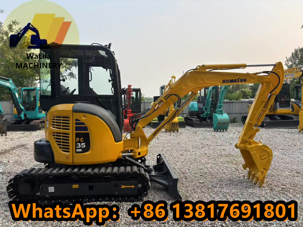 Mini escavadeira KOMATSU PC35: foto 8