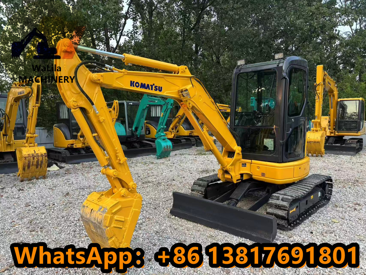 Mini escavadeira KOMATSU PC35: foto 6