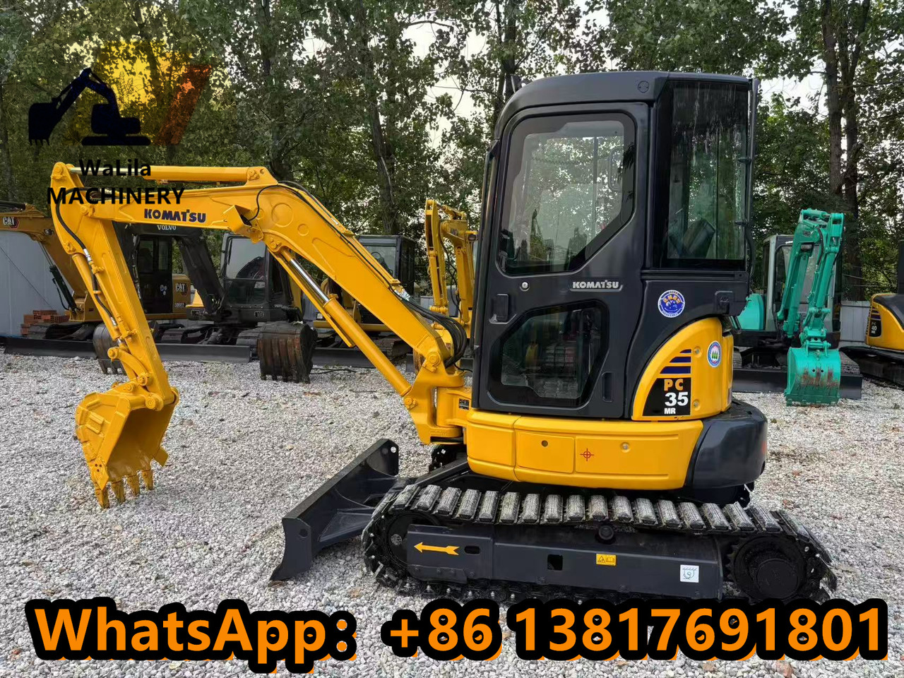 Mini escavadeira KOMATSU PC35: foto 7