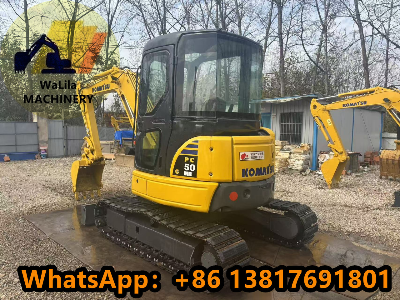 KOMATSU PC50MR-3 - Mini escavadeira: foto 5 KOMATSU PC50MR-3 - Mini escavadeira: foto 5