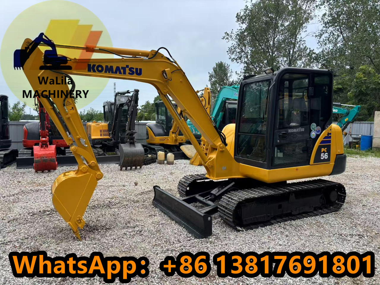 KOMATSU PC56-7 - Mini escavadeira: foto 3 KOMATSU PC56-7 - Mini escavadeira: foto 3