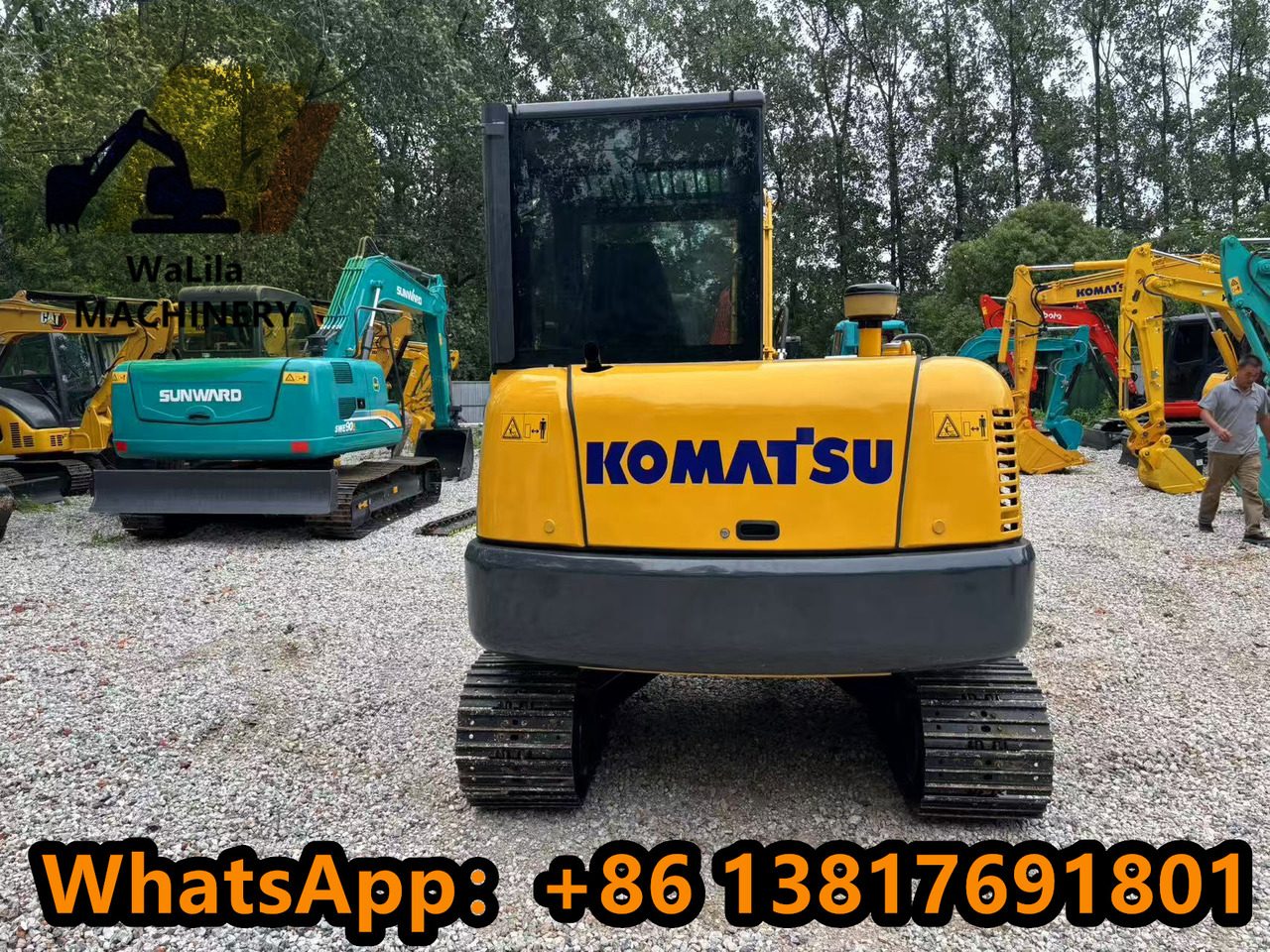 KOMATSU PC56-7 - Mini escavadeira: foto 5 KOMATSU PC56-7 - Mini escavadeira: foto 5