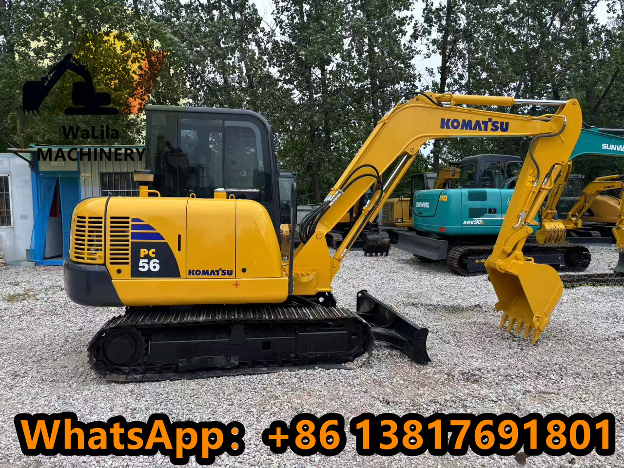 KOMATSU PC56 - Mini escavadeira: foto 1 KOMATSU PC56 - Mini escavadeira: foto 1