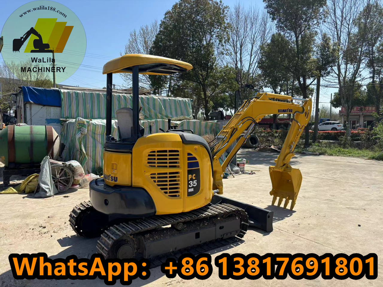 KOMATSU Pc35 - Mini escavadeira: foto 1 KOMATSU Pc35 - Mini escavadeira: foto 1