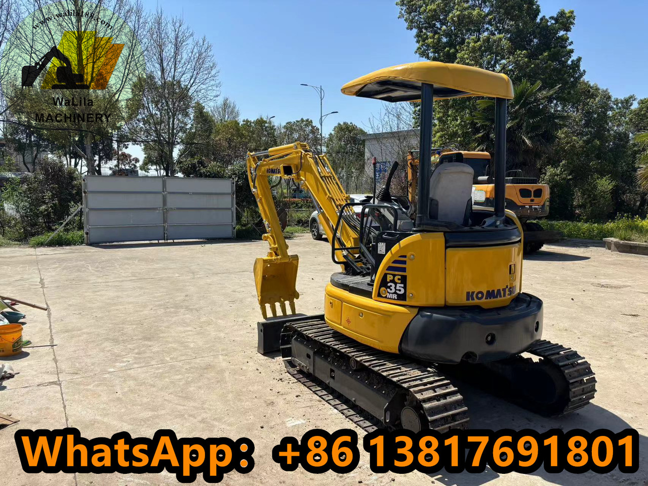 KOMATSU Pc35 - Mini escavadeira: foto 4 KOMATSU Pc35 - Mini escavadeira: foto 4