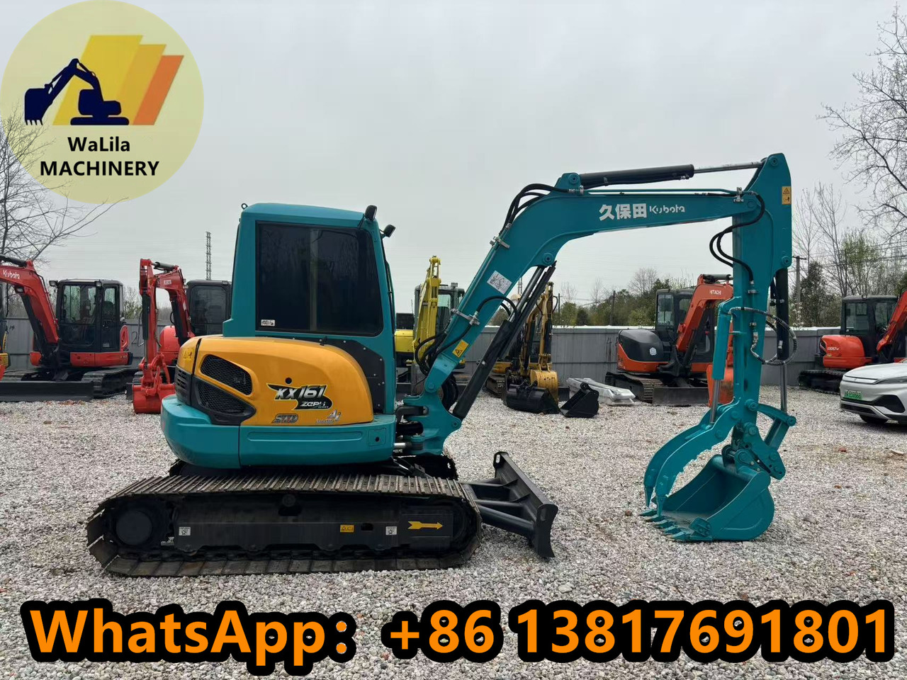KUBOTA KX161 - Mini escavadeira: foto 1 KUBOTA KX161 - Mini escavadeira: foto 1