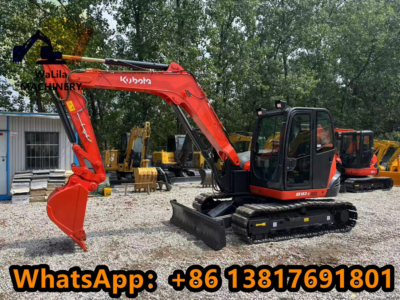 KUBOTA KX183-5 - Mini escavadeira: foto 2 KUBOTA KX183-5 - Mini escavadeira: foto 2