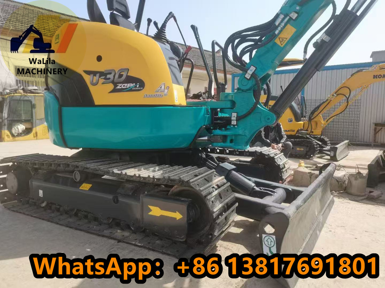 KUBOTA U30 - Mini escavadeira: foto 3 KUBOTA U30 - Mini escavadeira: foto 3