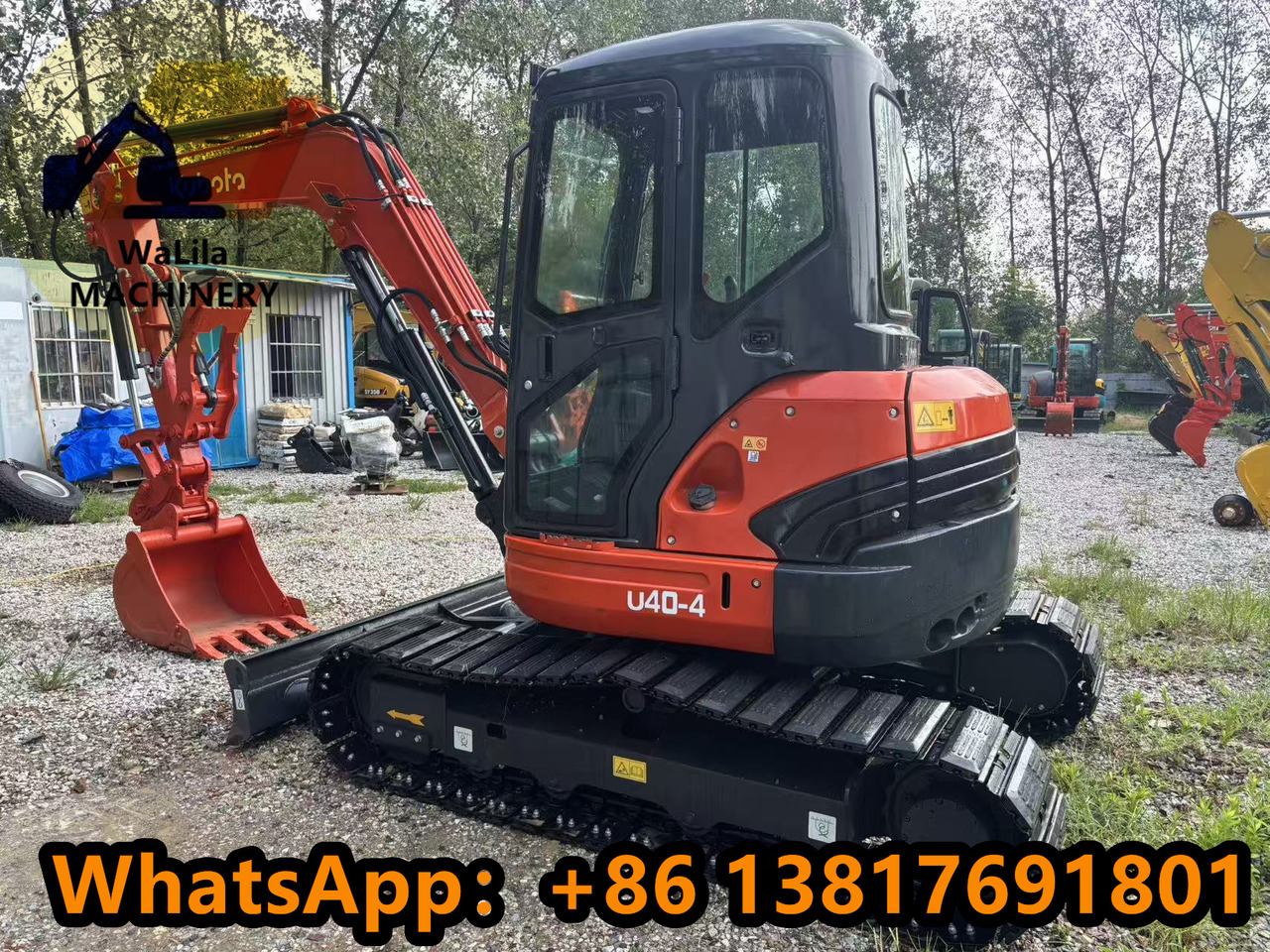KUBOTA U40 - Mini escavadeira: foto 5 KUBOTA U40 - Mini escavadeira: foto 5