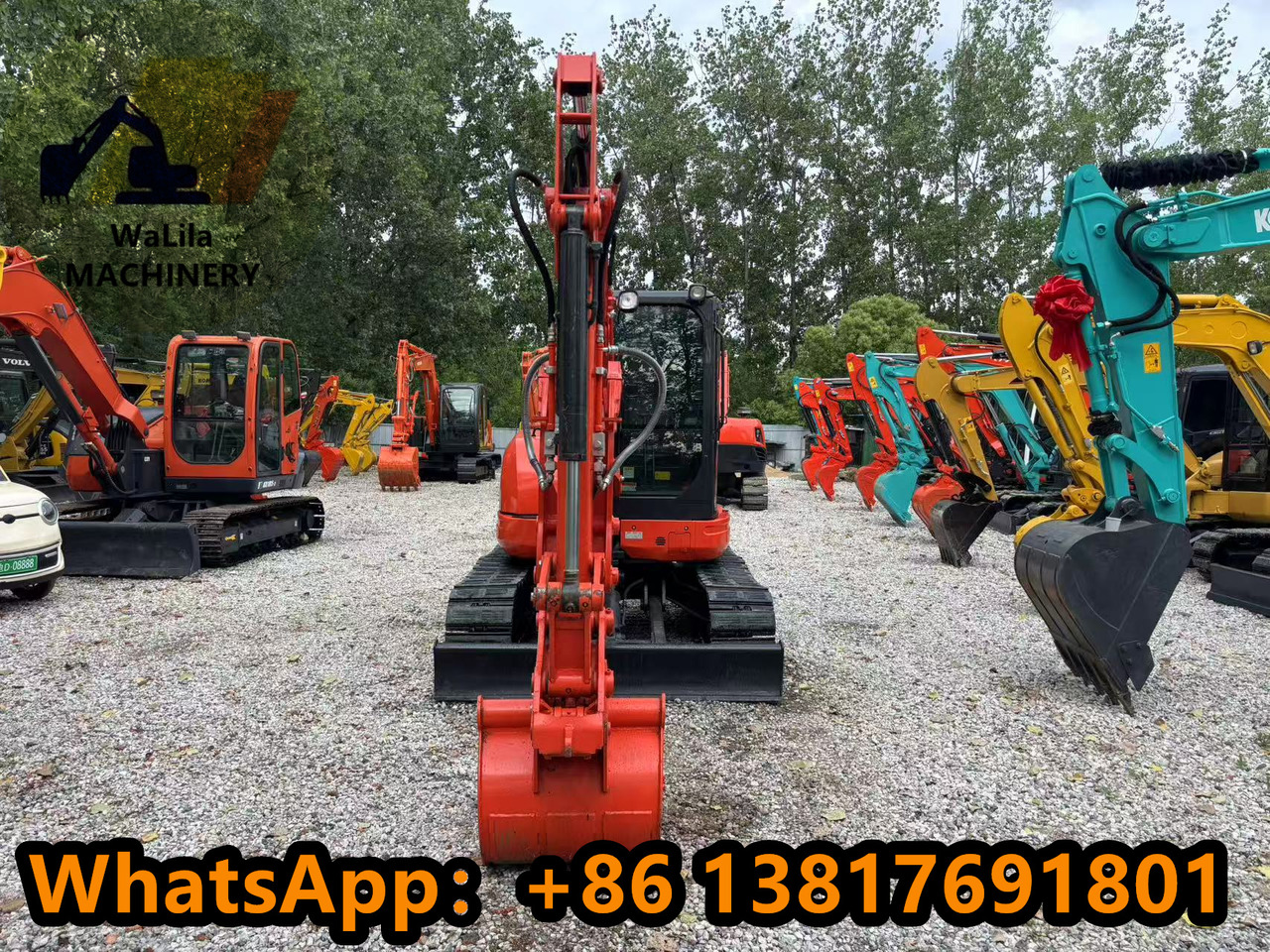 KUBOTA U55-4 - Mini escavadeira: foto 3 KUBOTA U55-4 - Mini escavadeira: foto 3