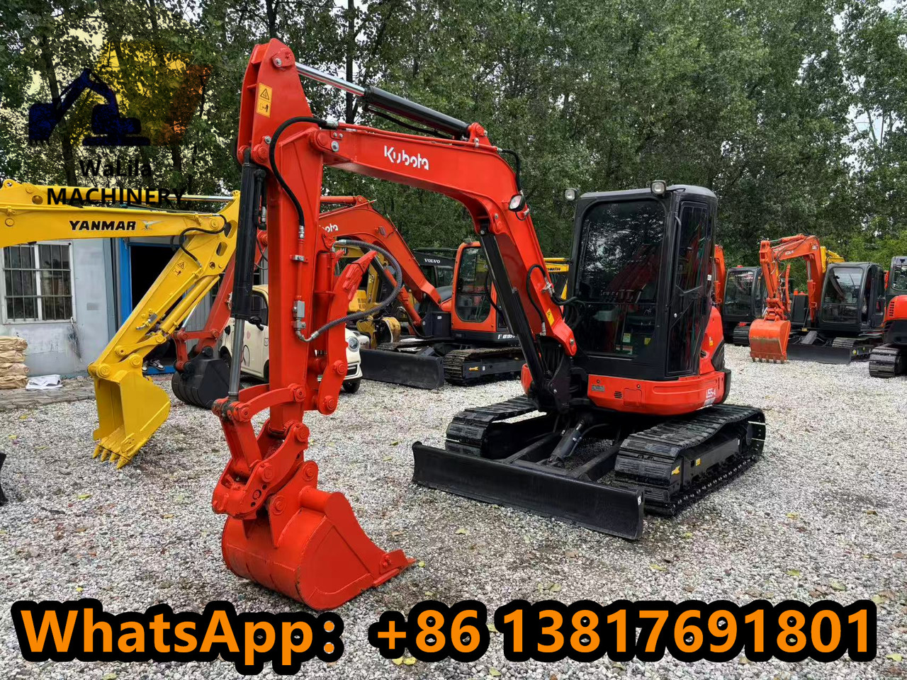 KUBOTA U55-4 - Mini escavadeira: foto 2 KUBOTA U55-4 - Mini escavadeira: foto 2