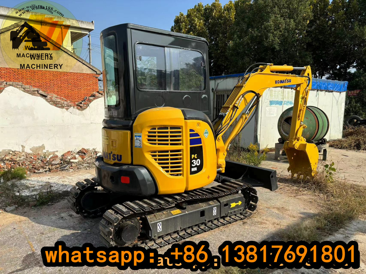 Komatsu PC 30 MR-3 Komatsu 30, Komatsu 35-3 - Mini escavadeira: foto 5 Komatsu PC 30 MR-3 Komatsu 30, Komatsu 35-3 - Mini escavadeira: foto 5