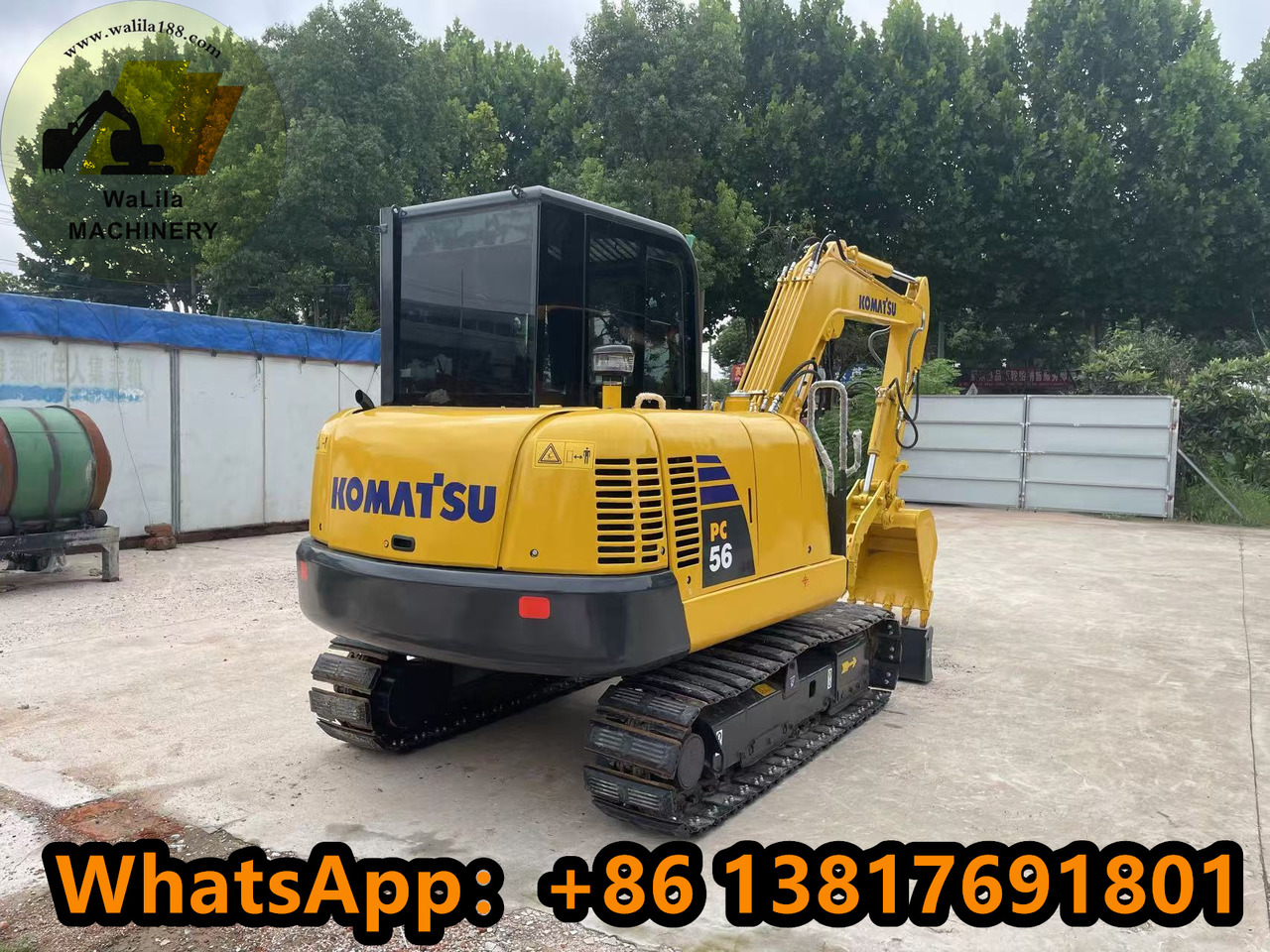 Komatsu PC 56-7 PC56-7 - Mini escavadeira: foto 2 Komatsu PC 56-7 PC56-7 - Mini escavadeira: foto 2