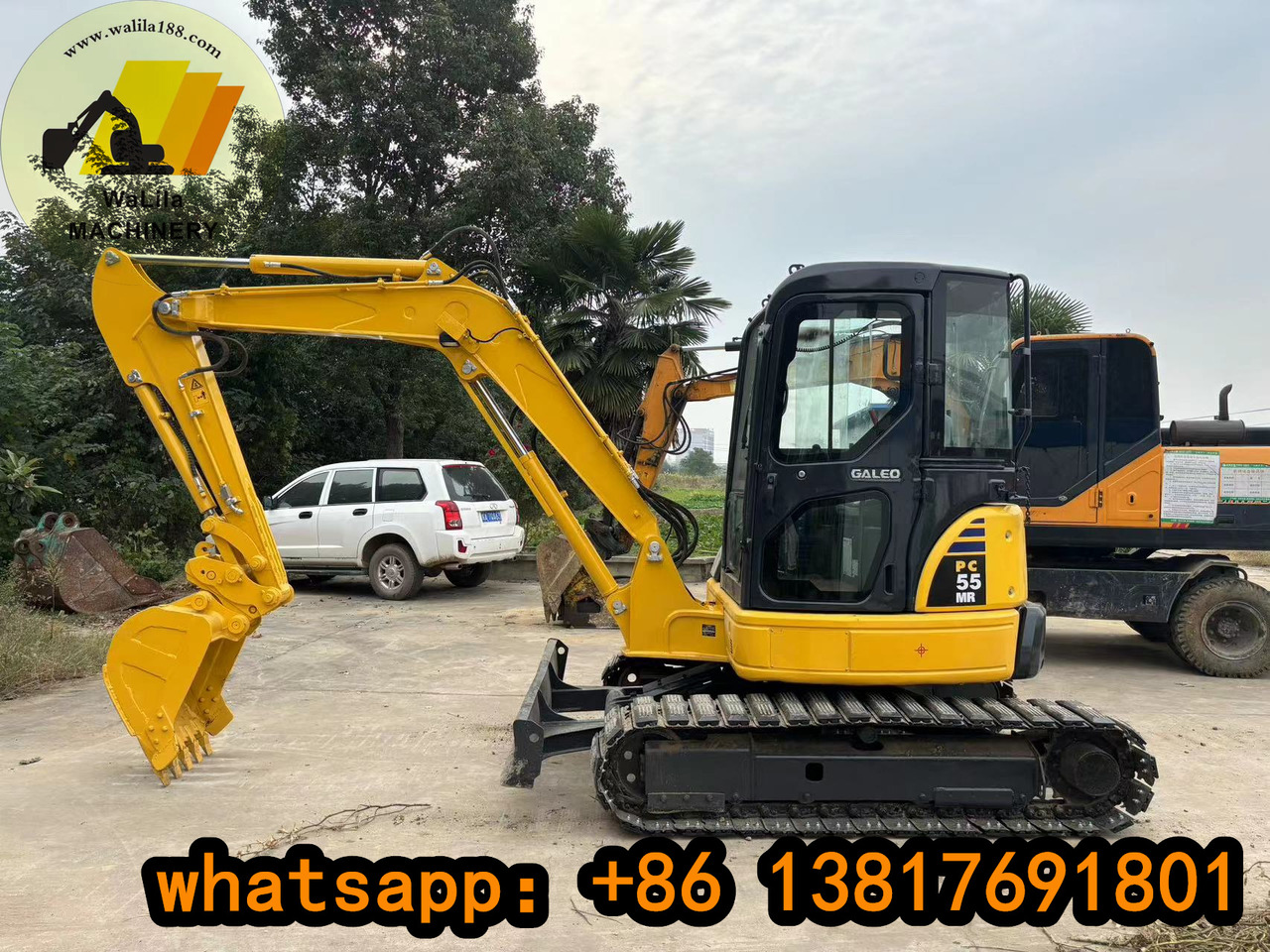 KOMATSU PC55 - Máquina de construção: foto 1 KOMATSU PC55 - Máquina de construção: foto 1