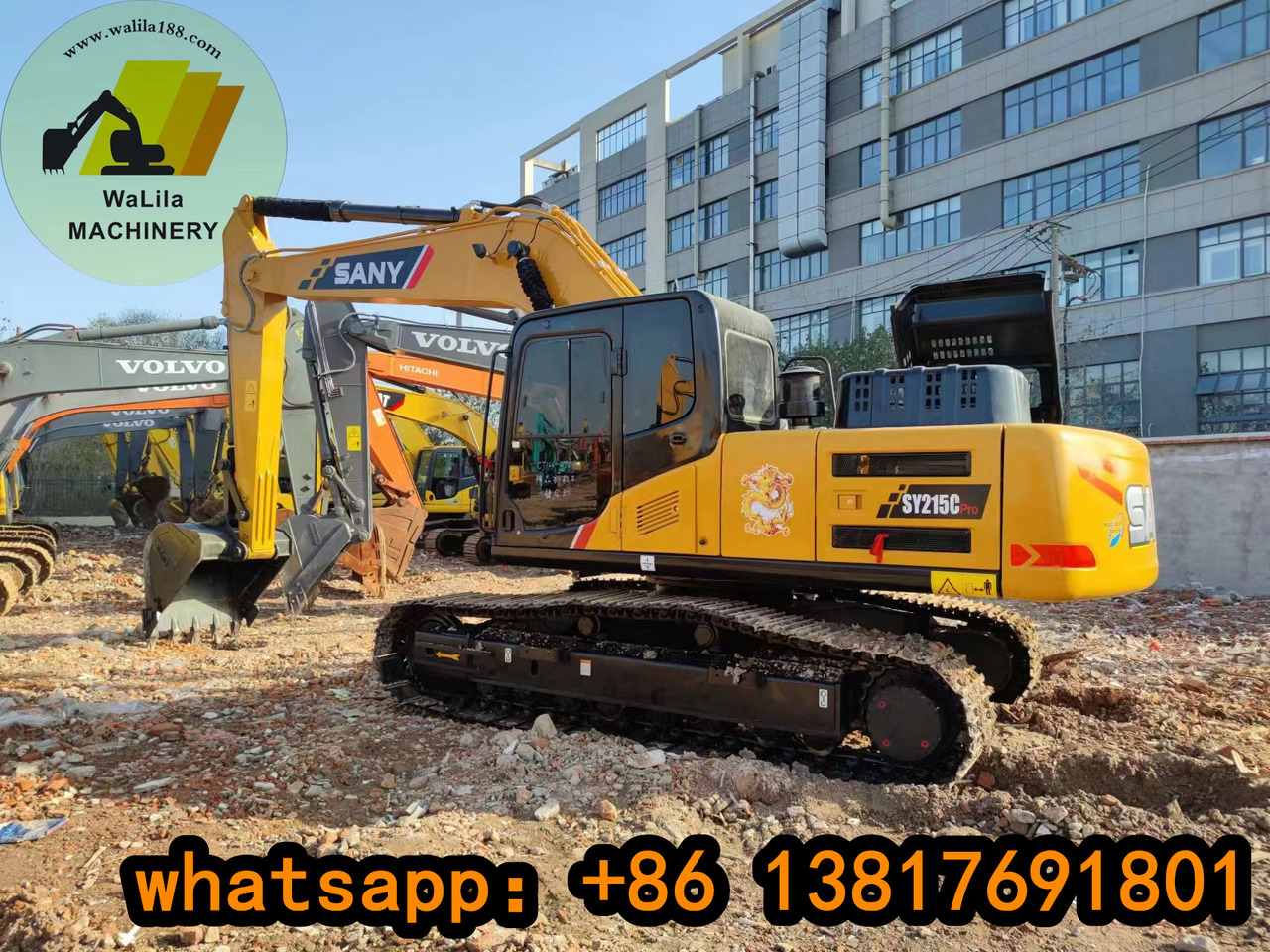 SANY SY215 - Escavadora de rastos: foto 1 SANY SY215 - Escavadora de rastos: foto 1