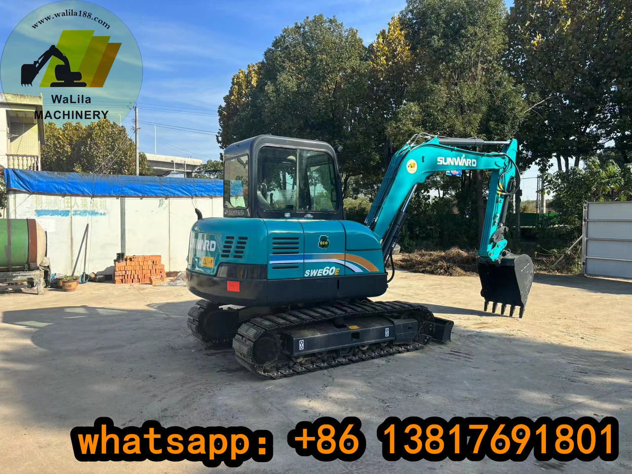 SUNWARD SWE60 SWE70 - Mini escavadeira: foto 3 SUNWARD SWE60 SWE70 - Mini escavadeira: foto 3