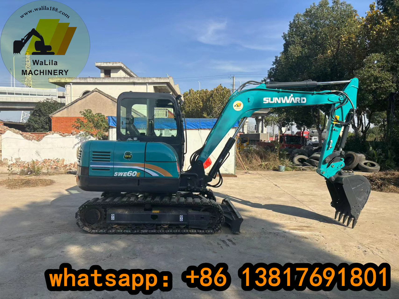 SUNWARD SWE60 SWE70 - Mini escavadeira: foto 1 SUNWARD SWE60 SWE70 - Mini escavadeira: foto 1