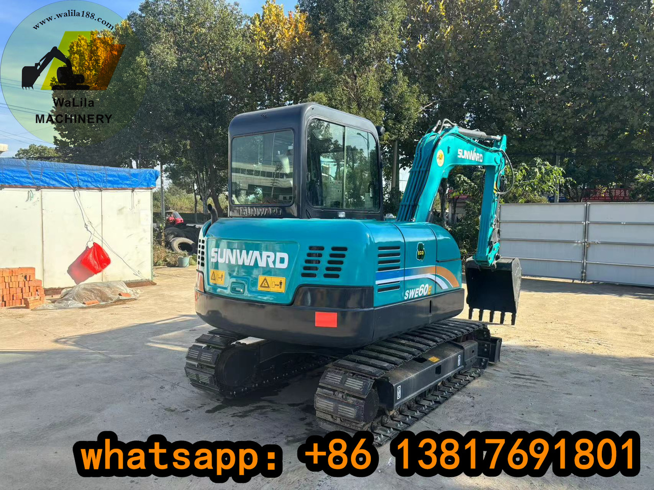 SUNWARD SWE60 SWE70 - Mini escavadeira: foto 5 SUNWARD SWE60 SWE70 - Mini escavadeira: foto 5