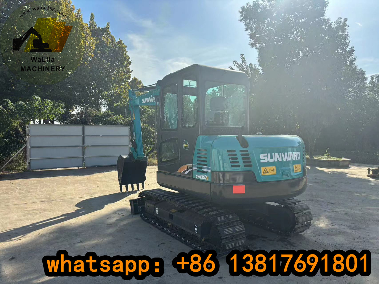 SUNWARD SWE60E - Mini escavadeira: foto 3 SUNWARD SWE60E - Mini escavadeira: foto 3
