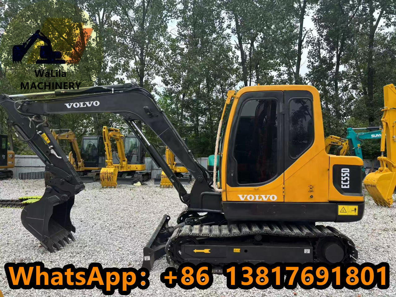 Volvo EC55D - Mini escavadeira: foto 2 Volvo EC55D - Mini escavadeira: foto 2